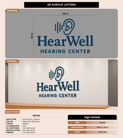 CUSTOM MOCKUP SIGN FOR Kevin