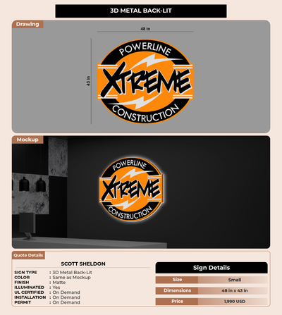 CUSTOM MOCKUP SIGN FOR Scott Sheldon