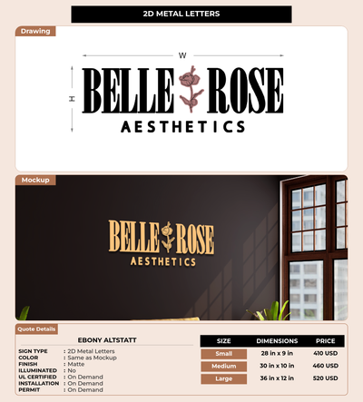 CUSTOM MOCKUP SIGN FOR Ebony Altstatt