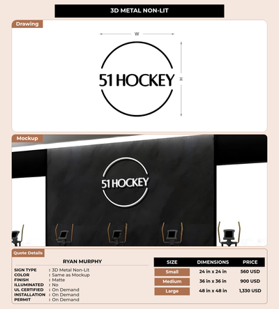 CUSTOM MOCKUP SIGN FOR Ryan Murphy