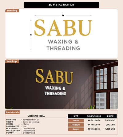 CUSTOM MOCKUP SIGN FOR Uddhab Rijal