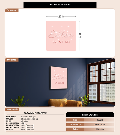 CUSTOM MOCKUP SIGN FOR Jacalyn Brouwer