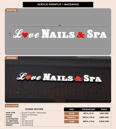 CUSTOM MOCKUP SIGN FOR cuong nguyen