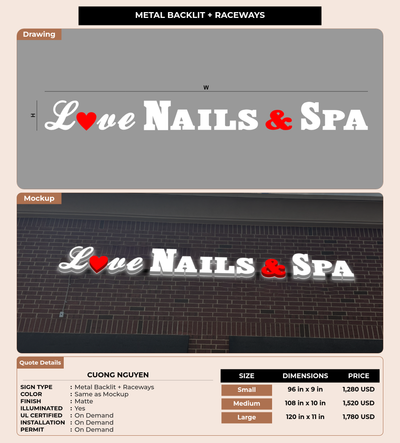 CUSTOM MOCKUP SIGN FOR cuong nguyen