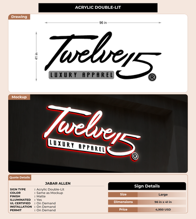 CUSTOM MOCKUP SIGN FOR JaBar Allen