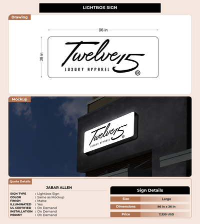 CUSTOM MOCKUP SIGN FOR JaBar Allen