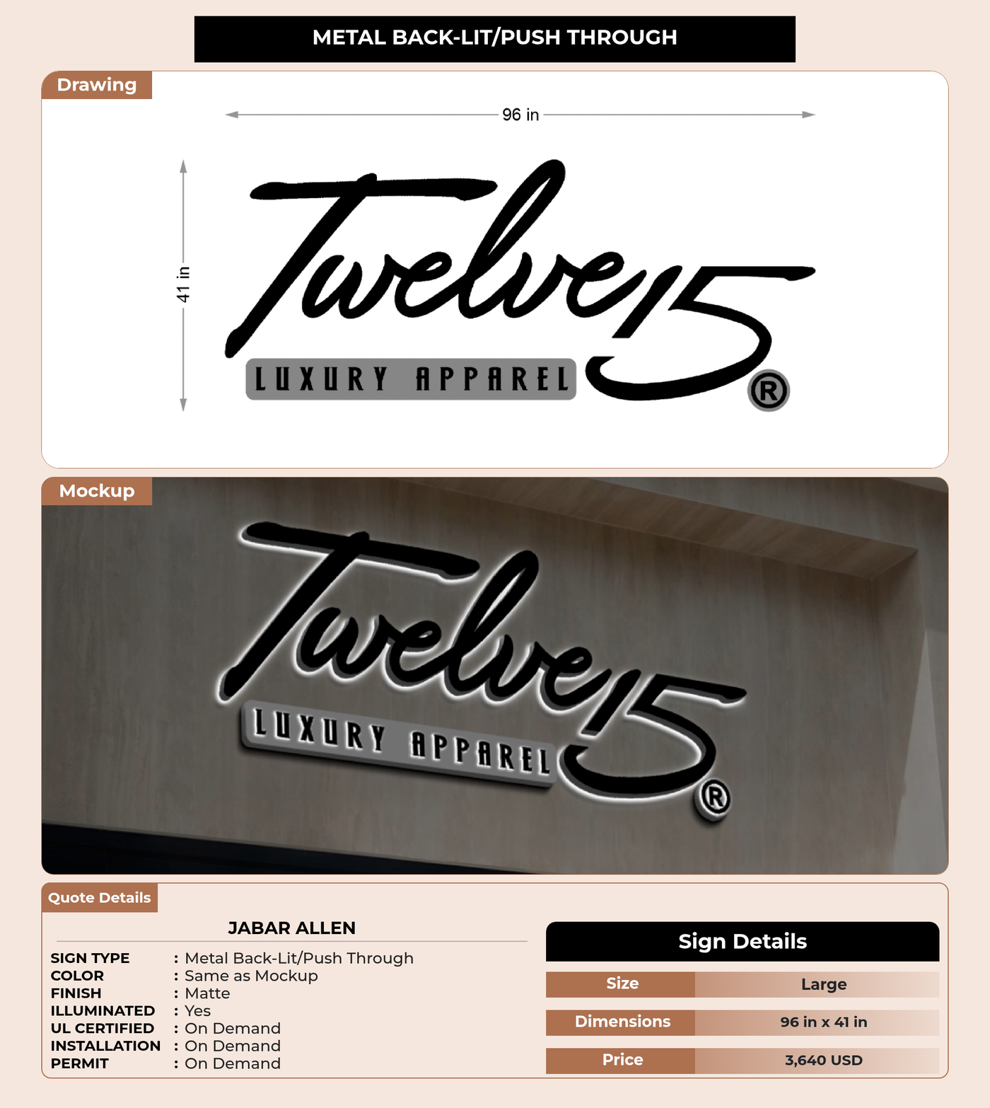 CUSTOM MOCKUP SIGN FOR JaBar Allen