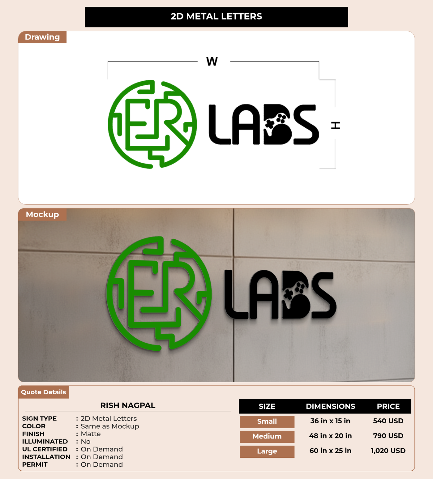 CUSTOM MOCKUP SIGN FOR Rish Nagpal