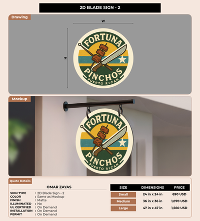 CUSTOM MOCKUP SIGN FOR Omar Zayas