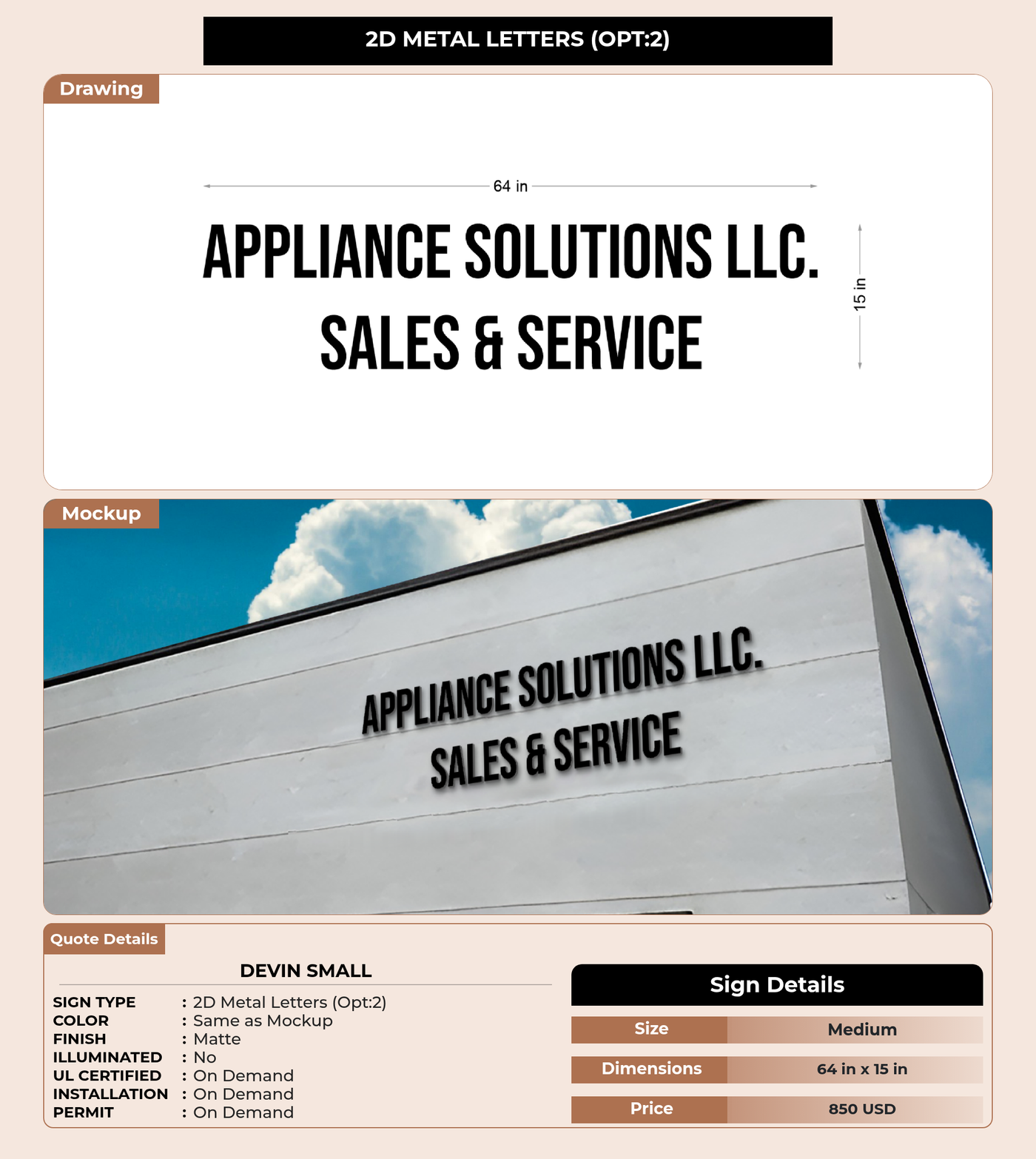 CUSTOM MOCKUP SIGN FOR Devin Small