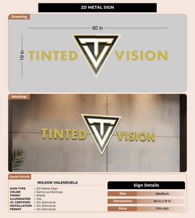 CUSTOM MOCKUP SIGN FOR Wilson Valenzuela