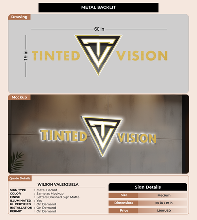 CUSTOM MOCKUP SIGN FOR Wilson Valenzuela