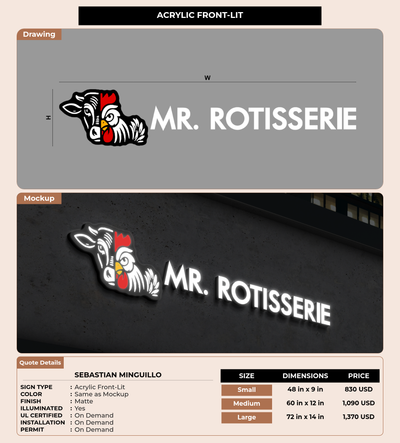 CUSTOM MOCKUP SIGN FOR Sebastian Minguillo