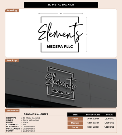 CUSTOM MOCKUP SIGN FOR Brooke Slaughter