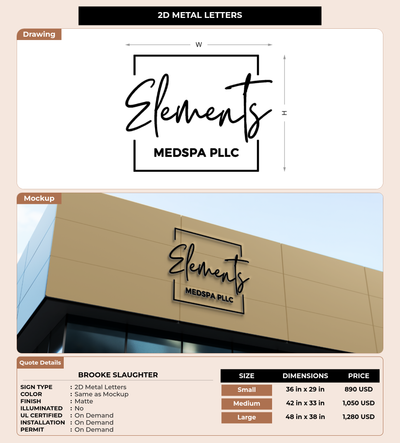 CUSTOM MOCKUP SIGN FOR Brooke Slaughter