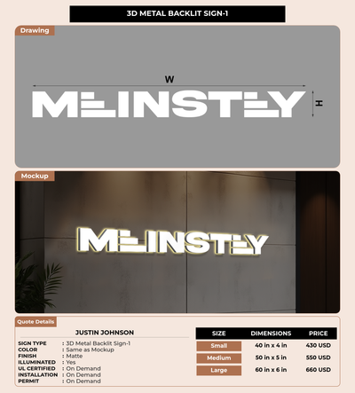 CUSTOM MOCKUP SIGN FOR Justin Johnson