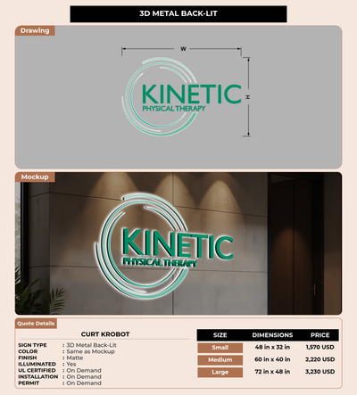 CUSTOM MOCKUP SIGN FOR Curt Krobot