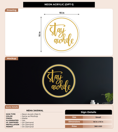 CUSTOM MOCKUP SIGN FOR Neha Jaiswal