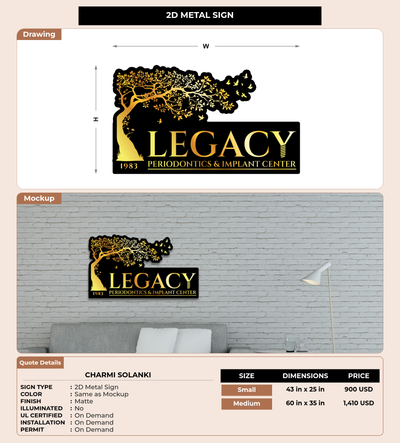CUSTOM MOCKUP SIGN FOR Charmi Solanki