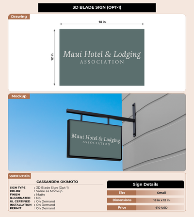 CUSTOM MOCKUP SIGN FOR Cassandra Okimoto