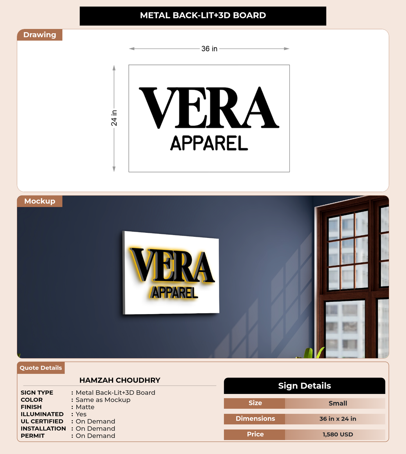 CUSTOM MOCKUP SIGN FOR Hamzah Choudhry