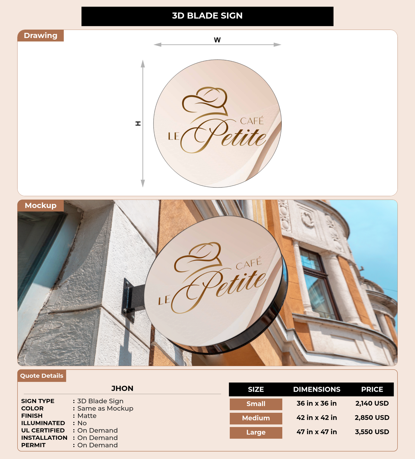 CUSTOM MOCKUP SIGN FOR Jhon