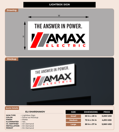 CUSTOM MOCKUP SIGN FOR Eli Sharshakov