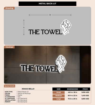 CUSTOM MOCKUP SIGN FOR Jenasi Bello
