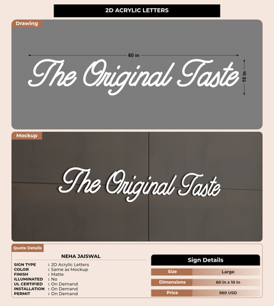 CUSTOM MOCKUP SIGN FOR Neha Jaiswal