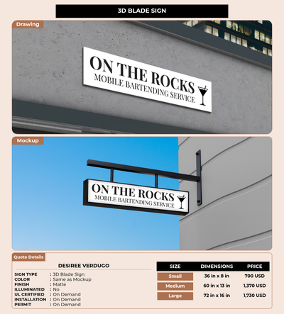 CUSTOM MOCKUP SIGN FOR Desiree Verdugo