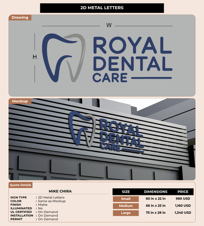 CUSTOM MOCKUP SIGN FOR Mike Chira