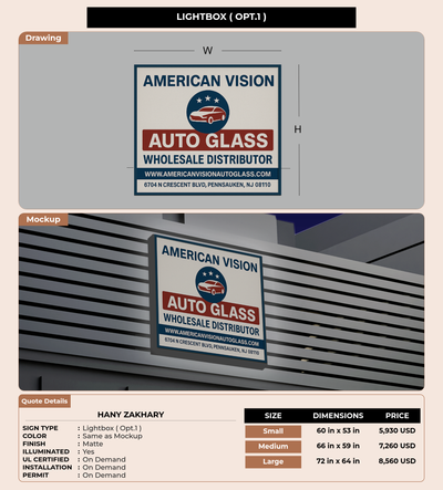 CUSTOM MOCKUP SIGN FOR Hany Zakhary