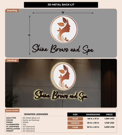 CUSTOM MOCKUP SIGN FOR Jennifer Leenheer