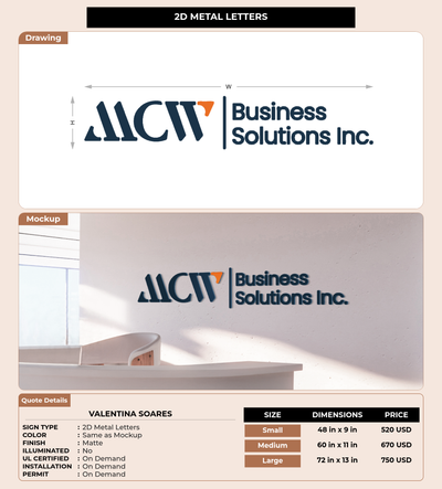 CUSTOM MOCKUP SIGN FOR valentina soares