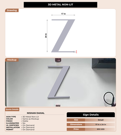 CUSTOM MOCKUP SIGN FOR Nishan Dahal