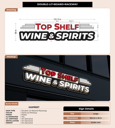 CUSTOM MOCKUP SIGN FOR Jaspreet