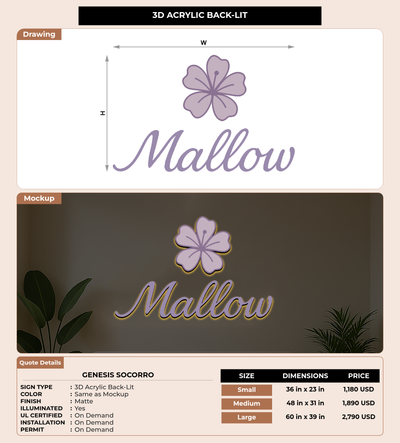 CUSTOM MOCKUP SIGN FOR Genesis Socorro
