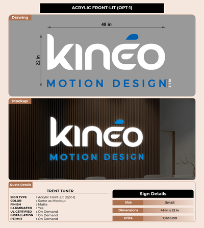 CUSTOM MOCKUP SIGN FOR Trent Toner