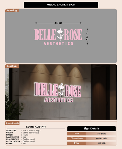 CUSTOM MOCKUP SIGN FOR Ebony Altstatt