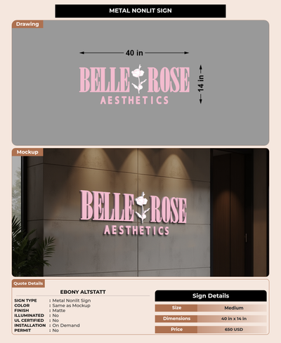 CUSTOM MOCKUP SIGN FOR Ebony Altstatt