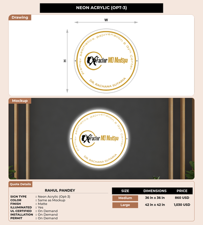 CUSTOM MOCKUP SIGN FOR Rahul Pandey