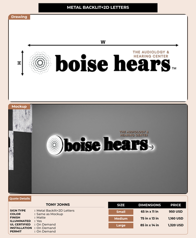 CUSTOM MOCKUP SIGN FOR Tony Johns