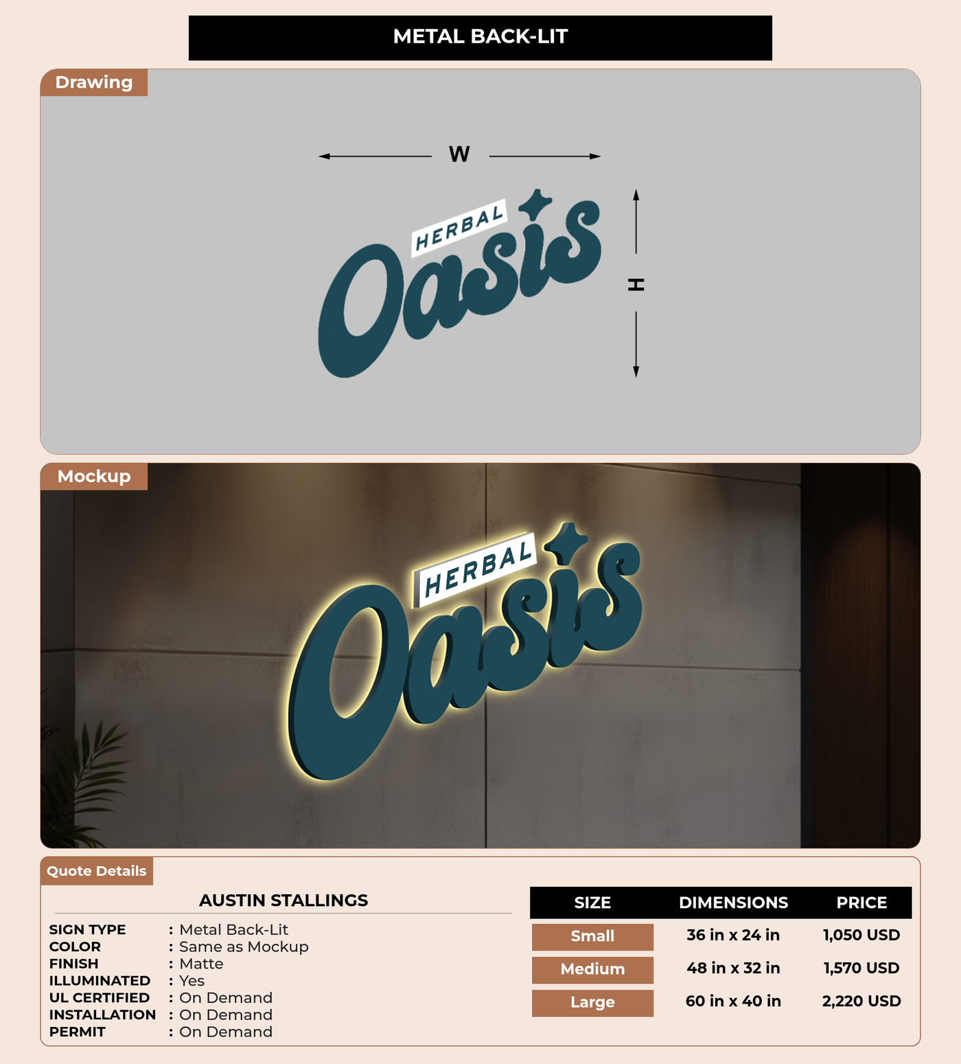 CUSTOM MOCKUP SIGN FOR Austin Stallings