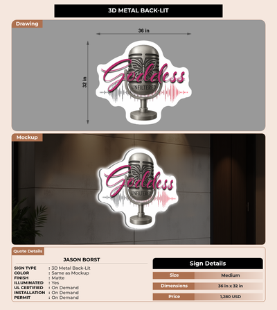 CUSTOM MOCKUP SIGN FOR Jason Borst