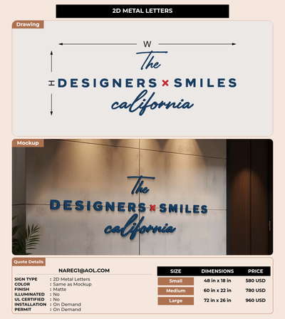 CUSTOM MOCKUP SIGN FOR nareg1@aol.com