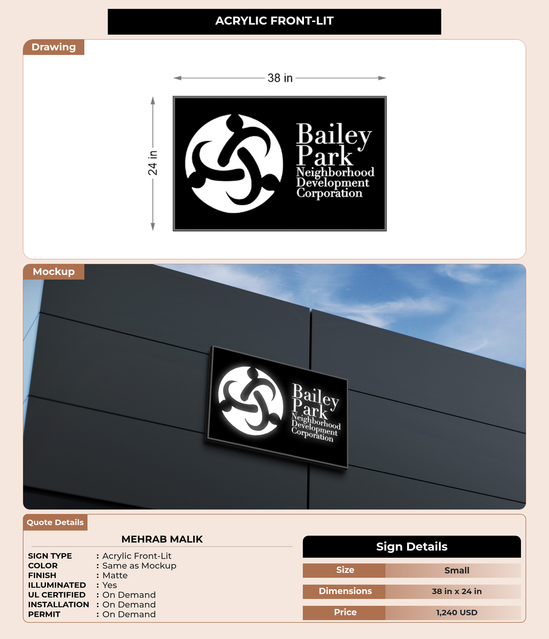 CUSTOM MOCKUP SIGN FOR Mehrab Malik