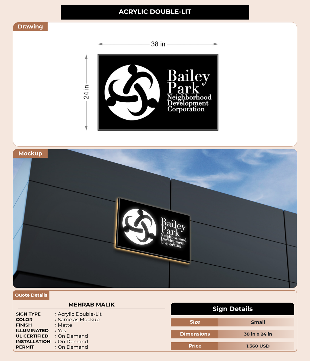CUSTOM MOCKUP SIGN FOR Mehrab Malik