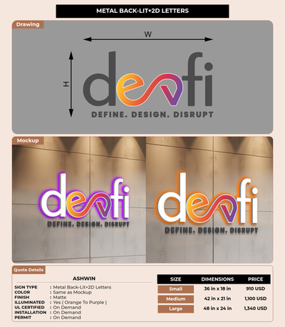CUSTOM MOCKUP SIGN FOR Ashwin