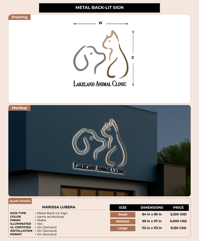 CUSTOM MOCKUP SIGN FOR Marissa Lubera
