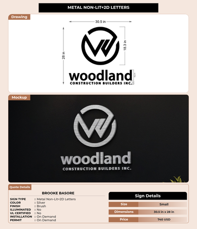 CUSTOM MOCKUP SIGN FOR Brooke Basore